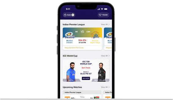 Join League Mobile Screen